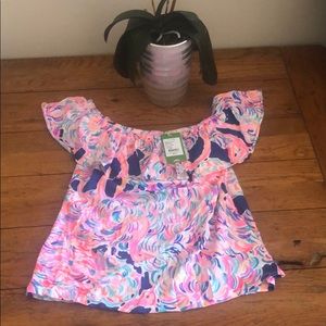 Off the shoulder top.